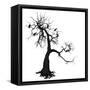 Crow Tree-artshock-Framed Stretched Canvas