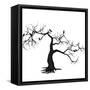 Crow Tree-artshock-Framed Stretched Canvas