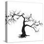 Crow Tree-artshock-Stretched Canvas