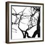 Crow Tree-artshock-Framed Art Print