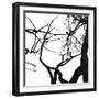 Crow Tree-artshock-Framed Art Print