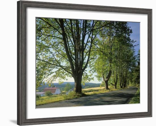 Crow Valley, Orcas Island, Washington, USA-Charles Gurche-Framed Photographic Print