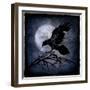 Crow-Martin Wagner-Framed Art Print