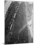 Crowd at Time Square for 1921 World Series-null-Mounted Photographic Print