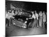 Crowd Attacking Cars Driven by African Americans to Protest Integration in the Schools-null-Mounted Photographic Print