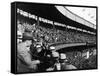 Crowd Attending a New York Yankee Baseball Game at Yankee Stadium-null-Framed Stretched Canvas