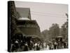 Crowd, Belle Isle Park Casino, Detroit, Michigan-null-Stretched Canvas