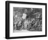 Crowd Demands King Louis Xvi Execution-null-Framed Giclee Print