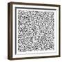 Crowd Icon Random, 2005-Thisisnotme-Framed Giclee Print