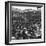 Crowd in Piazza San Marco. Tables at Cafe Florian in Foreground-Alfred Eisenstaedt-Framed Photographic Print