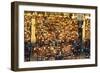 Crowd Lit by Evening Sun-Eleanor-Framed Photographic Print