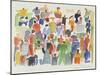 Crowd No.16-Diana Ong-Mounted Giclee Print