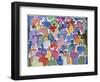 Crowd No.2-Diana Ong-Framed Giclee Print