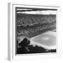 Crowd of Baseball Fans Attending Game at Ebbets Field-Ed Clark-Framed Photographic Print