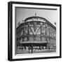 Crowd of Baseball Fans Lining Up to See Game at Ebbets Field-Ed Clark-Framed Photographic Print