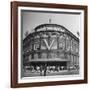 Crowd of Baseball Fans Lining Up to See Game at Ebbets Field-Ed Clark-Framed Photographic Print