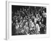 Crowd of Fans Watching Celebrities Arrive for the 26th Academy Awards at the RKO Pantages Theater-George Silk-Framed Premium Photographic Print