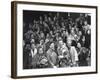 Crowd of Fans Watching Celebrities Arrive for the 26th Academy Awards at the RKO Pantages Theater-George Silk-Framed Premium Photographic Print