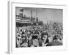 Crowd of Hindu Refugees Crowding Dock as They Prepare to Ship Out for New Homes in Bombay-Margaret Bourke-White-Framed Photographic Print