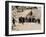 Crowd of Interested Spectators Waiting Outside the Tomb of Tutankhamun, Valley of the Kings-Harry Burton-Framed Photographic Print
