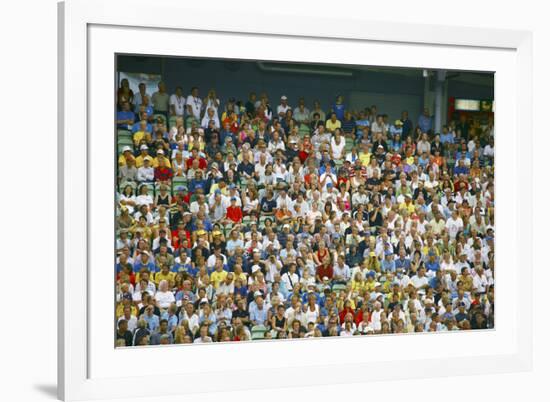 Crowd of Spectators-Bjorn Svensson-Framed Photographic Print