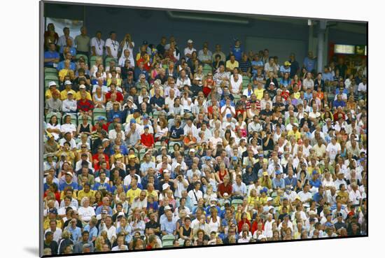 Crowd of Spectators-Bjorn Svensson-Mounted Photographic Print