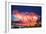 Crowd on Palace Bridge Look at Beautiful Fireworks at Night in St. Petersburg, Russia. I Have Only-Paha_L-Framed Photographic Print