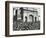 Crowd Outside the Closed East India Dock Gates, Poplar, London, 1897-null-Framed Photographic Print