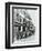 Crowd Outside the Russian Vapour Baths, Brick Lane, Stepney, London, 1904-null-Framed Premium Photographic Print