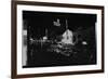 Crowd Ready to Greet Celebrities Arriving for the 30th Annual Academy Awards, RKO Pantages Theater-Ralph Crane-Framed Photographic Print