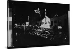 Crowd Ready to Greet Celebrities Arriving for the 30th Annual Academy Awards, RKO Pantages Theater-Ralph Crane-Stretched Canvas