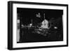 Crowd Ready to Greet Celebrities Arriving for the 30th Annual Academy Awards, RKO Pantages Theater-Ralph Crane-Framed Photographic Print