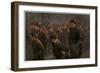 Crowd, Unemployed 1912-John Hassall-Framed Art Print