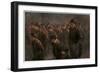 Crowd, Unemployed 1912-John Hassall-Framed Art Print