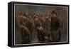 Crowd, Unemployed 1912-John Hassall-Framed Stretched Canvas