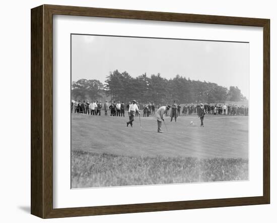 Crowd Watching Golf Tournament-null-Framed Photographic Print