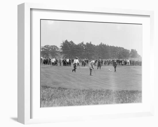 Crowd Watching Golf Tournament-null-Framed Photographic Print