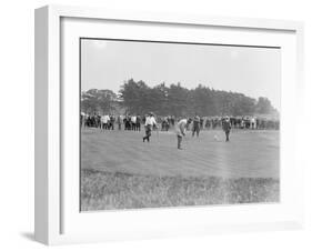 Crowd Watching Golf Tournament-null-Framed Photographic Print