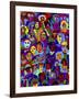 Crowd XVI-Diana Ong-Framed Giclee Print