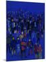 Crowd-Diana Ong-Mounted Giclee Print