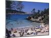 Crowded Beach at Portinatx, Ibiza, Baleares, (Spain)-J Lightfoot-Mounted Photographic Print