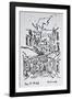 Crowded pedestrian streets, Guerande, Loire-Atlantique, France-Richard Lawrence-Framed Photographic Print