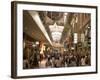Crowded Shopping Arcade, Kobe City, Kansai, Honshu Island, Japan-Christian Kober-Framed Photographic Print