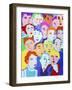 Crowded-Diana Ong-Framed Giclee Print