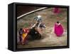 Crowds at a Stadium for a Bullfight, Quito, Ecuador-Paul Harris-Framed Stretched Canvas