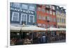 Crowds at Cafes and Restaurants, Nyhavn, Copenhagen, Denmark-Inger Hogstrom-Framed Photographic Print