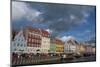 Crowds at Cafes and Restaurants, Nyhavn, Copenhagen, Denmark-Inger Hogstrom-Mounted Photographic Print