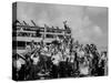 Crowds at Cape Canaveral, Florida at Time of Commander Alan Shepard's Space Flight-Ralph Morse-Stretched Canvas