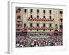 Crowds at El Palio Horse Race Festival, Piazza Del Campo, Siena, Tuscany, Italy, Europe-Christian Kober-Framed Photographic Print