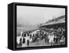 Crowds at Hong Kong Racecourse-null-Framed Stretched Canvas
